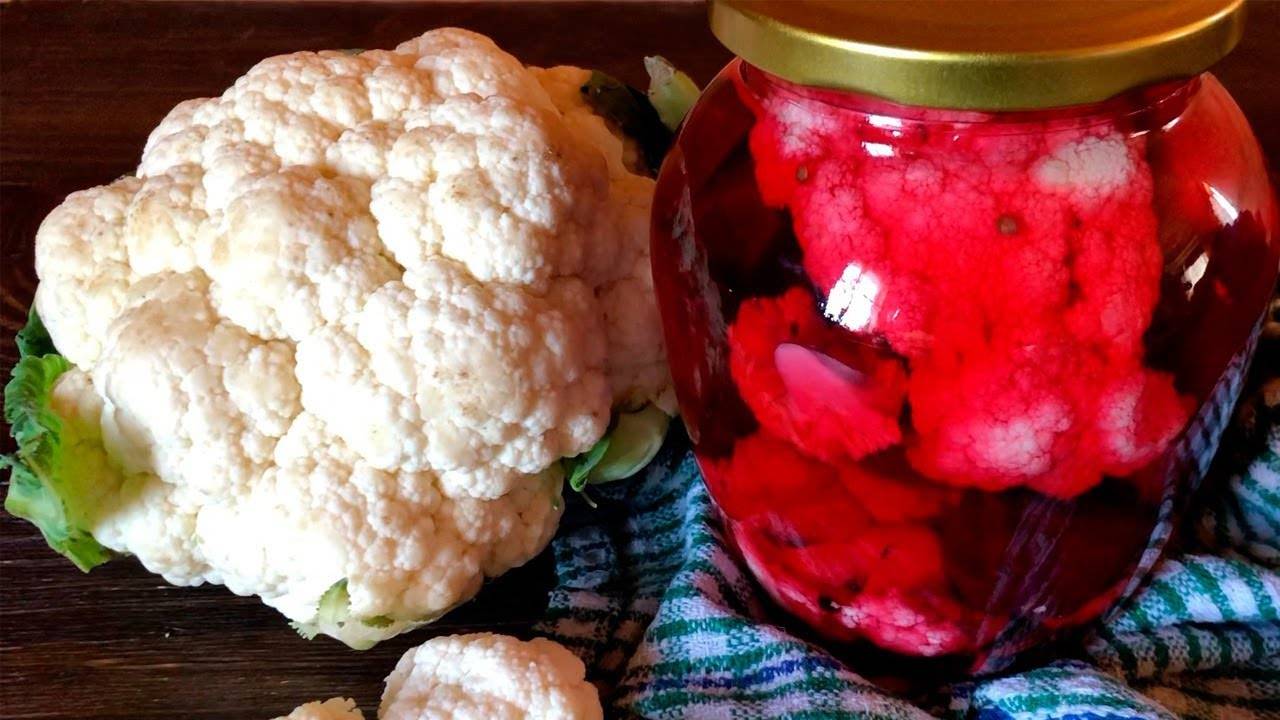Цветная капуста на зиму - 10 рецептов приготовления с пошаговыми фото