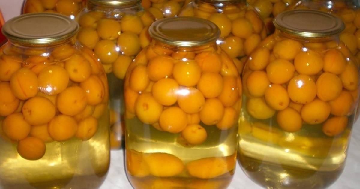 Компот из абрикосов на зиму: простой рецепт без стерилизации на 1 литр и 3 литровую банку
