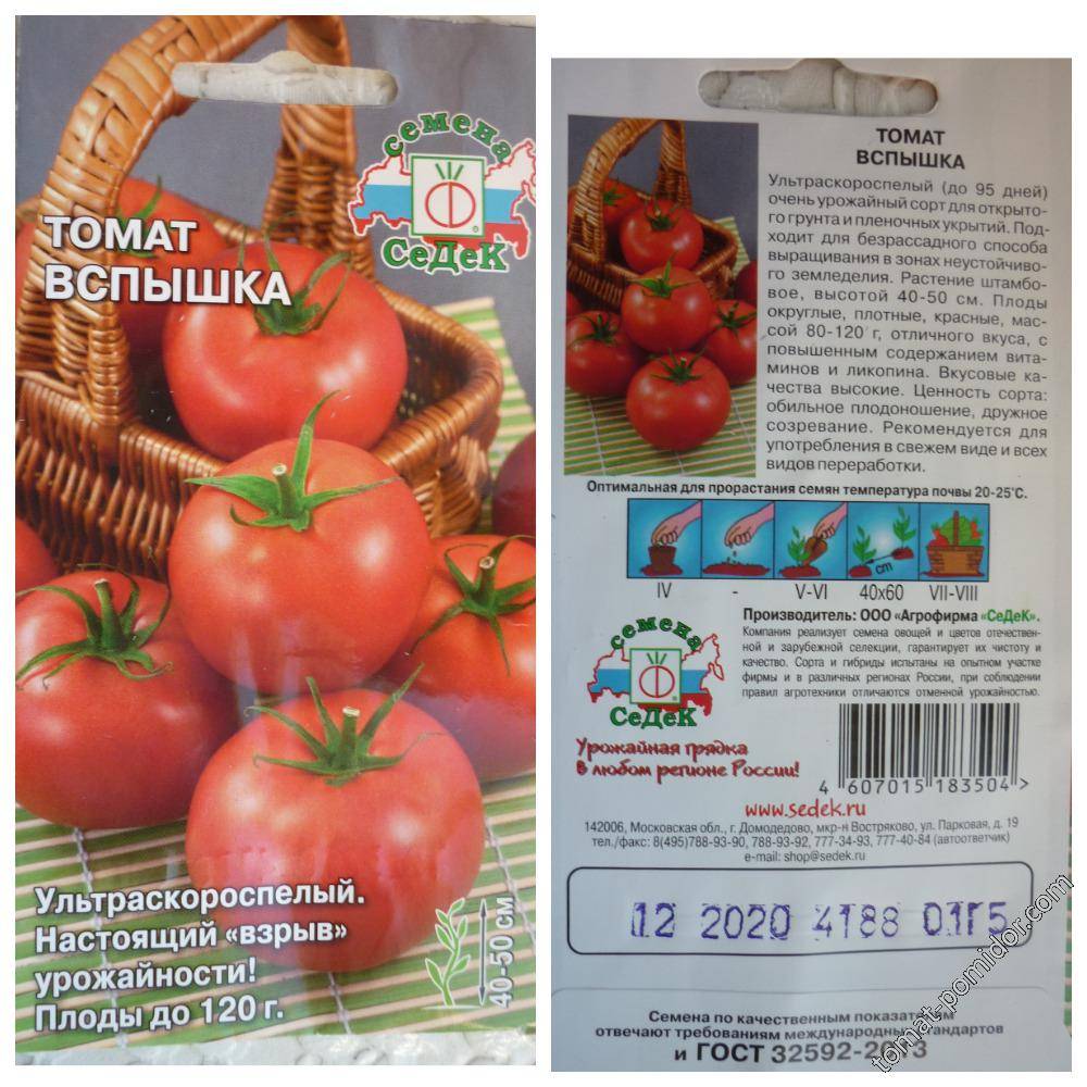 Характеристика и описание томата “ультраскороспелый”