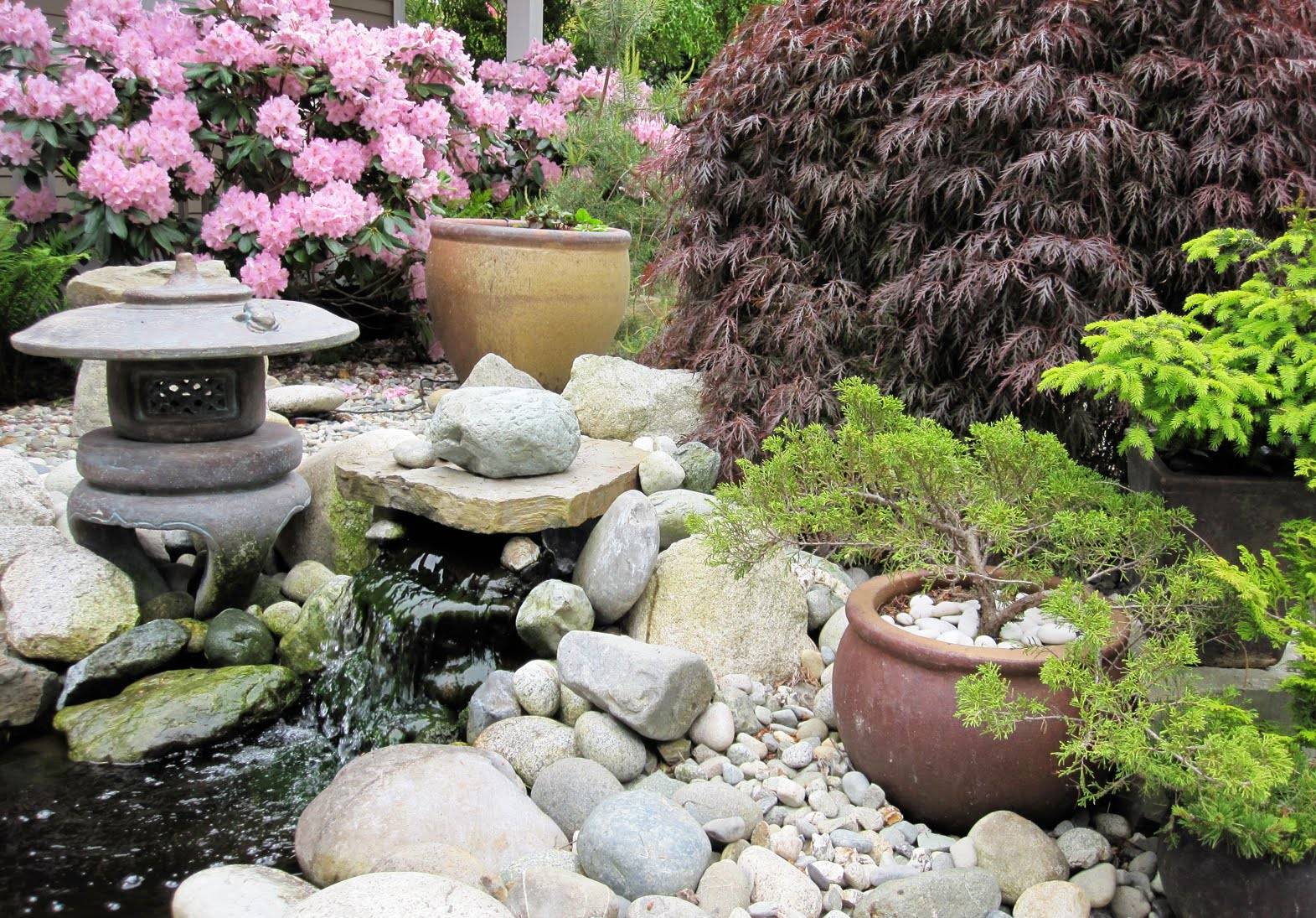 Сад камней - создание своими руками описание японского стиля