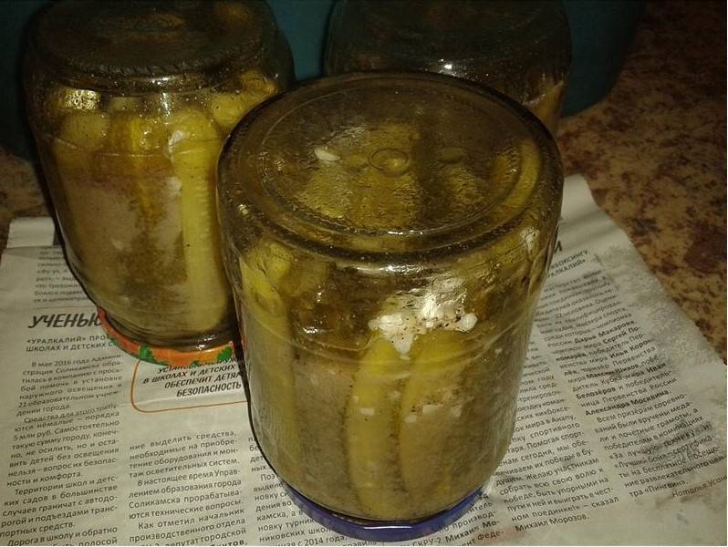 7 рецептов: огурцы в горчичной заливке на зиму без стерилизации + салат из огурцов