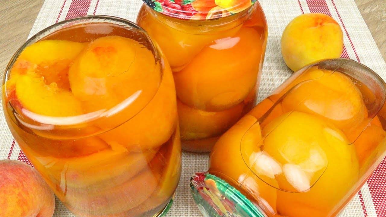 Персики на зиму: 17 лучших рецептов приготовления заготовок в домашних условиях
