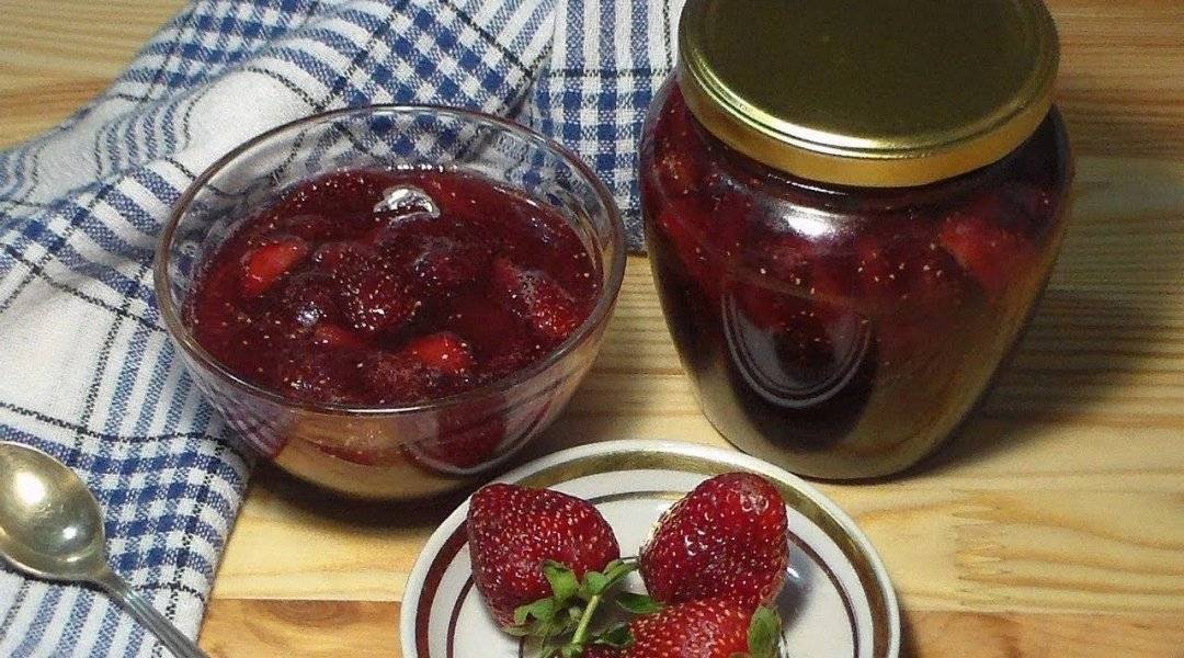 Варенье из клубники на зиму густое с целыми ягодами пятиминутка: топ 7 рецептов