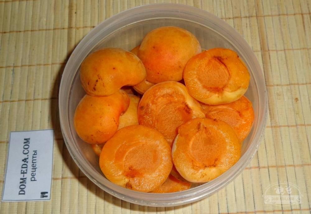 ТОП 10 рецептов, как заморозить на зиму абрикосы свежими в холодильнике и морозилке