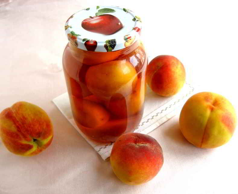 Консервированные персики на зиму пошаговый рецепт
