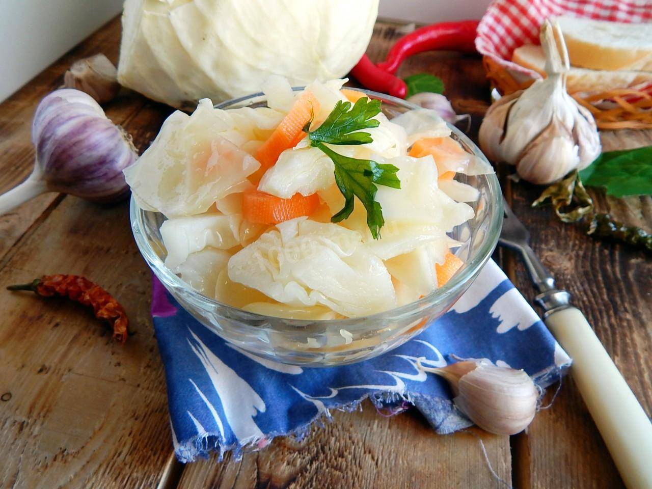 Маринованная капуста на зиму - очень вкусные рецепты быстрого приготовления