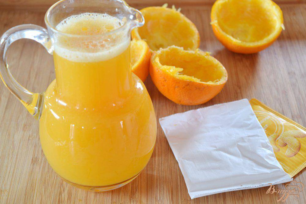 Сок из апельсина в домашних условиях