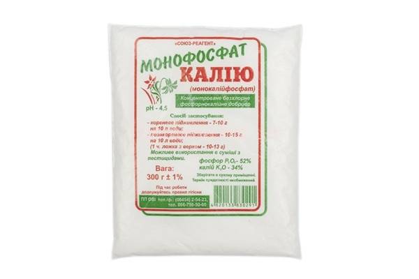 Применение монофосфата калия для картофеля: описание, особенности, инструкция по применению
