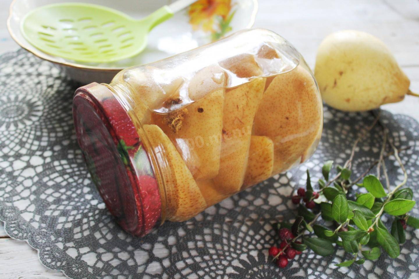 Заготовки из груш на зиму: 13 лучших пошаговых рецептов приготовления