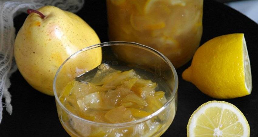 6 царских рецептов приготовления на зиму варенья из груши с лимоном