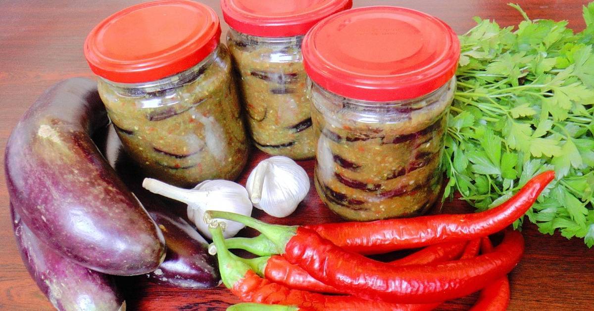 Самые вкусные салаты на зиму из баклажанов - 7 рецептов заготовок