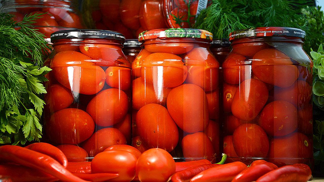 Как солить помидоры на зиму в банках - простые рецепты