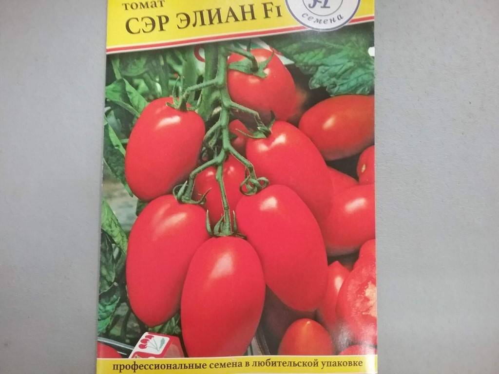 Описание томата Сэр Элиан и рекомендации по выращиванию гибрида