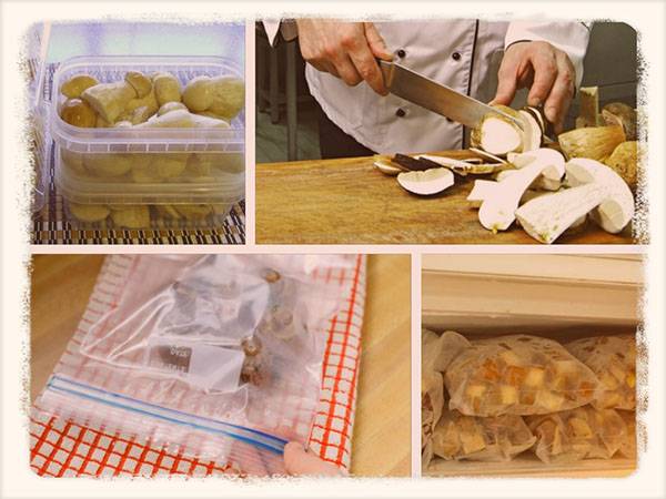 Как заморозить грибы на зиму. приготовление замороженных грибов