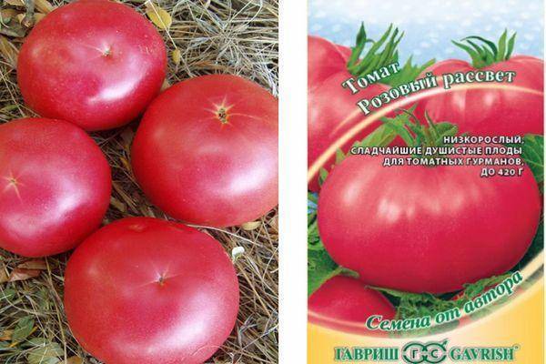 Характеристика и описание томата Розовый рассвет, агротехника выращивания