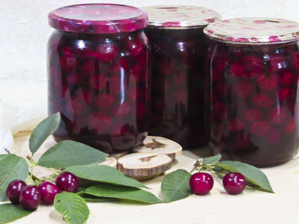 Заготовки из войлочной вишни: рецепты варенья, вина и компотов
