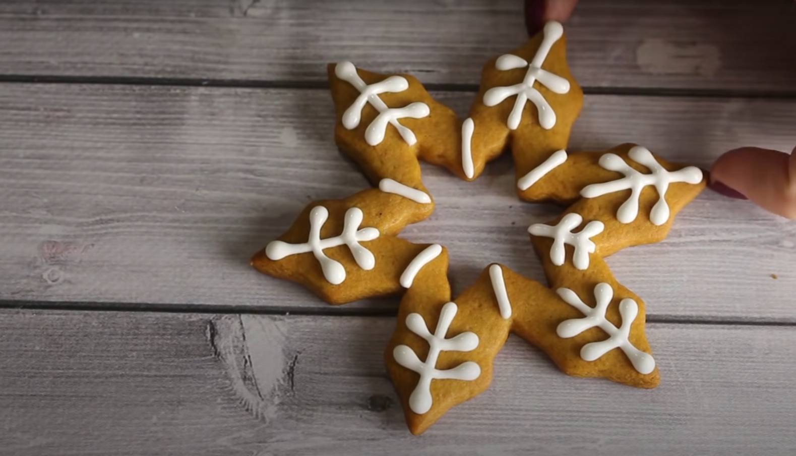 Имбирное печенье на новый год - классические рецепты с глазурью в домашних условиях