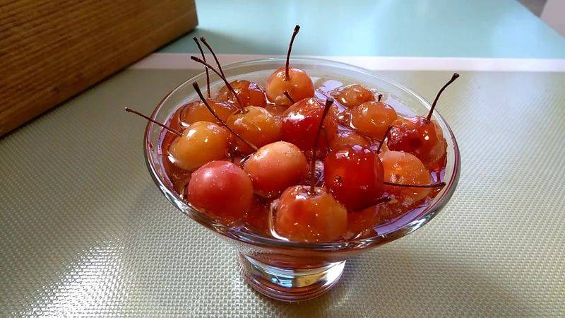Варенье из райских яблок с хвостиками - прозрачное: рецепт с фото, видео