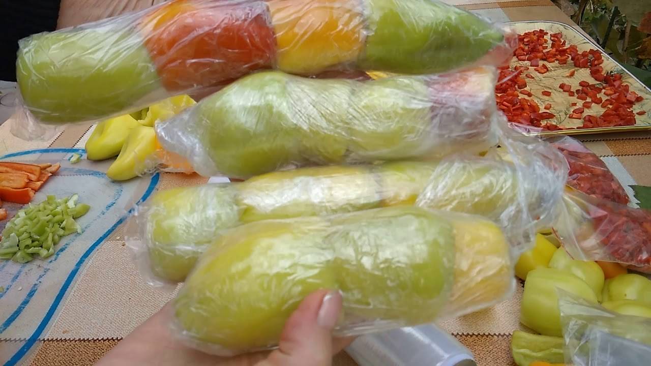 Как заморозить болгарский перец на зиму в морозилке в домашних условиях