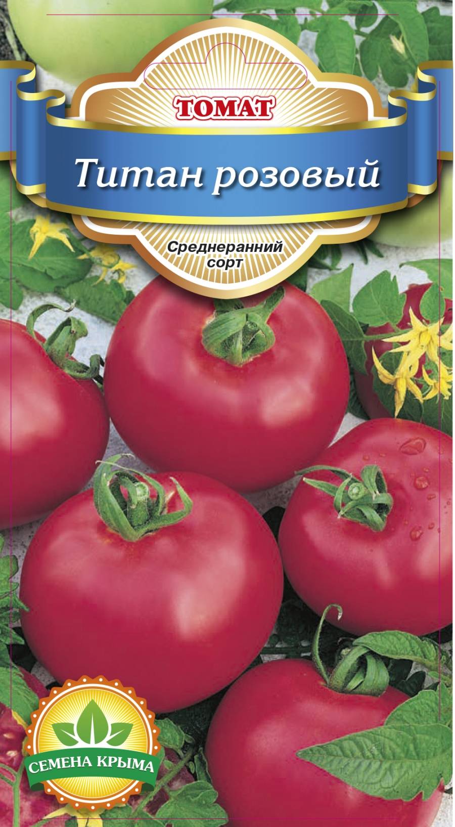 Томат титан: описание сорта помидоров, их фото, отзывы дачников о выращивании этого вида и его розового подвида