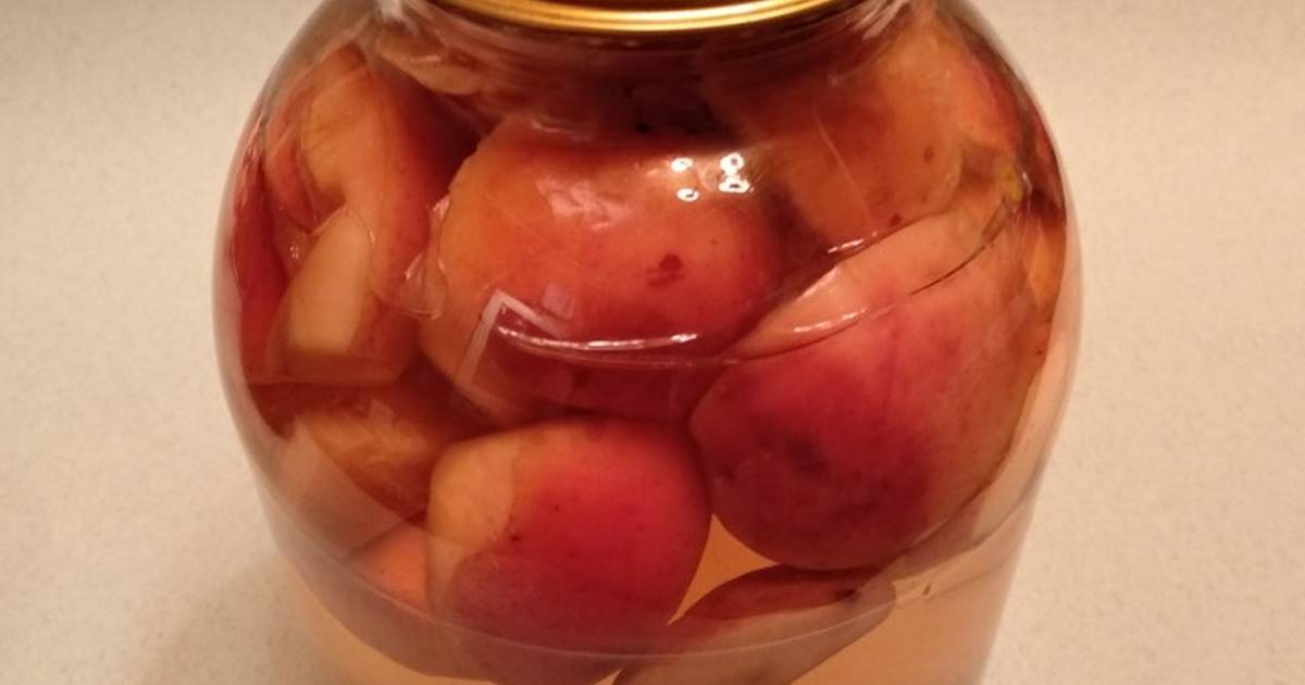 Лучшие рецепты компота из яблок на зиму