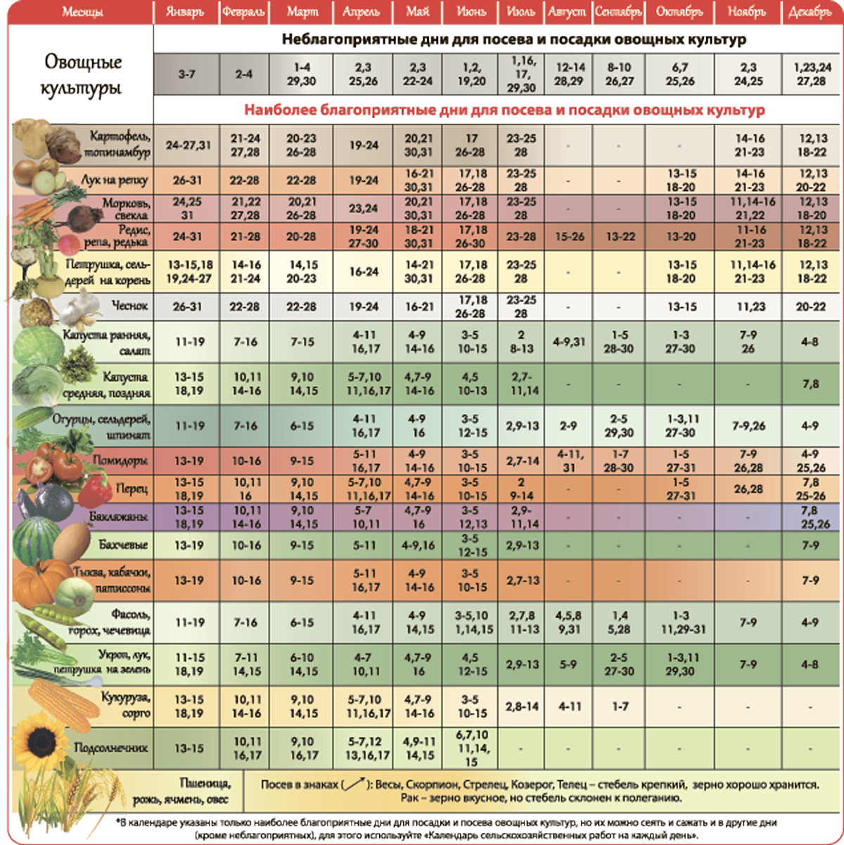 Лунный посевной календарь садовода, цветовода и огородника на март 2021 года