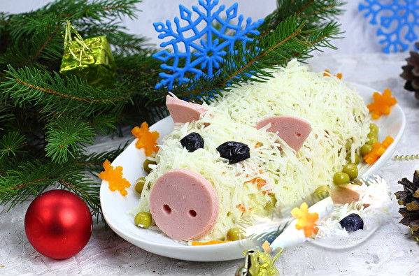 Меню на новый год свиньи 2019: простые и вкусные рецепты с фото