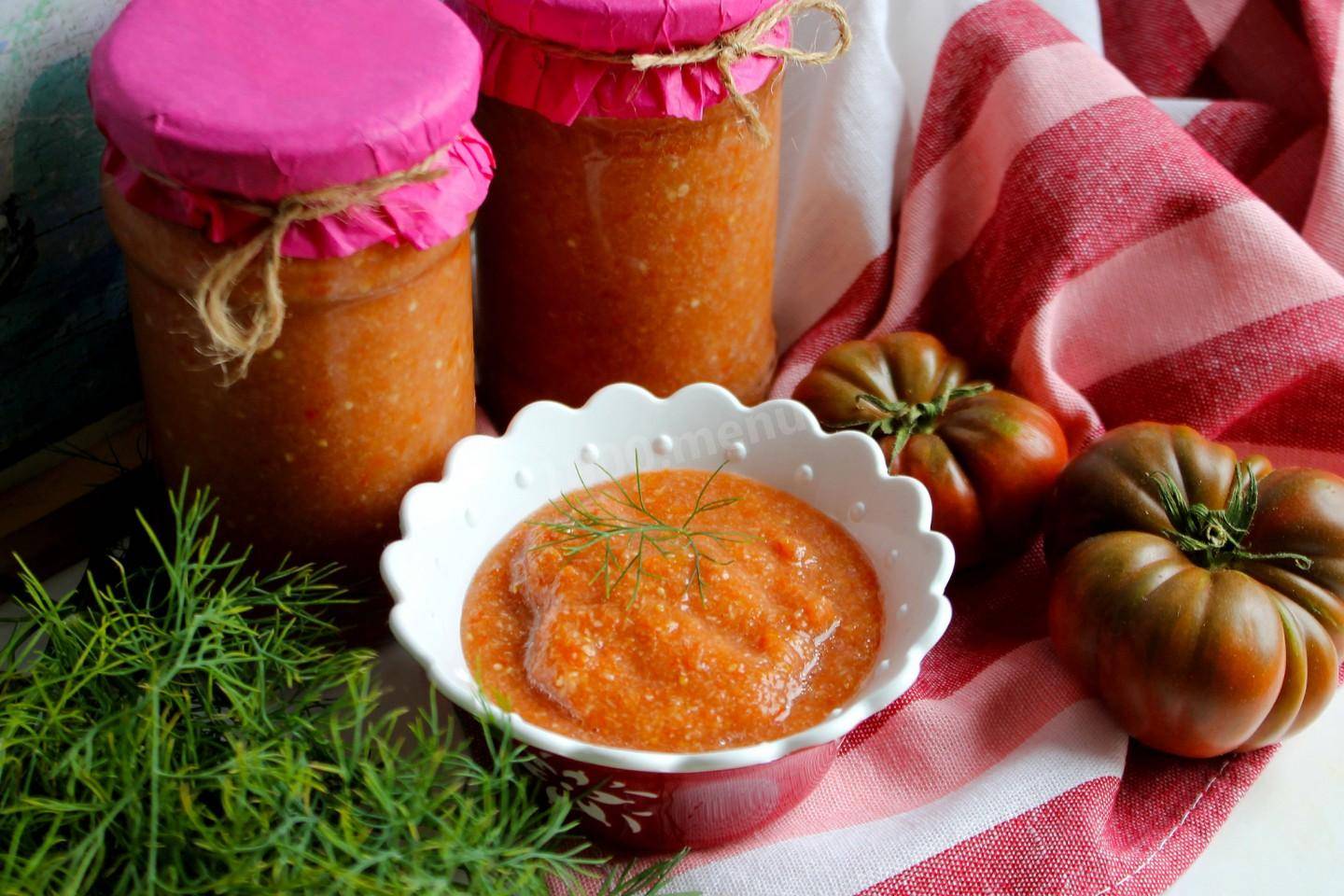 Хреновина из помидор и хрена с чесноком на зиму – классические рецепты приготовления