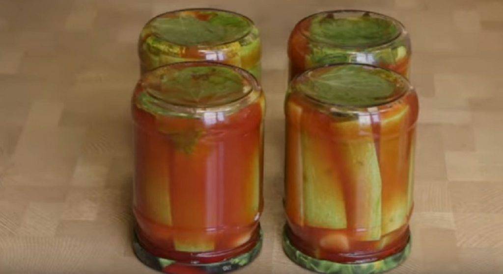 Консервированные кабачки в томате на зиму: обалденные рецепты «пальчики оближешь»