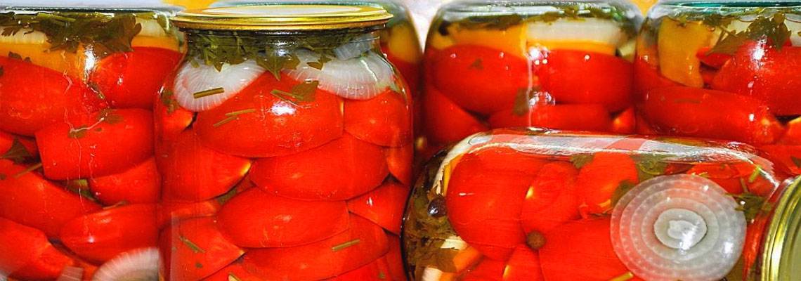 ТОП 17 рецептов приготовления на зиму маринованных сладких помидоров