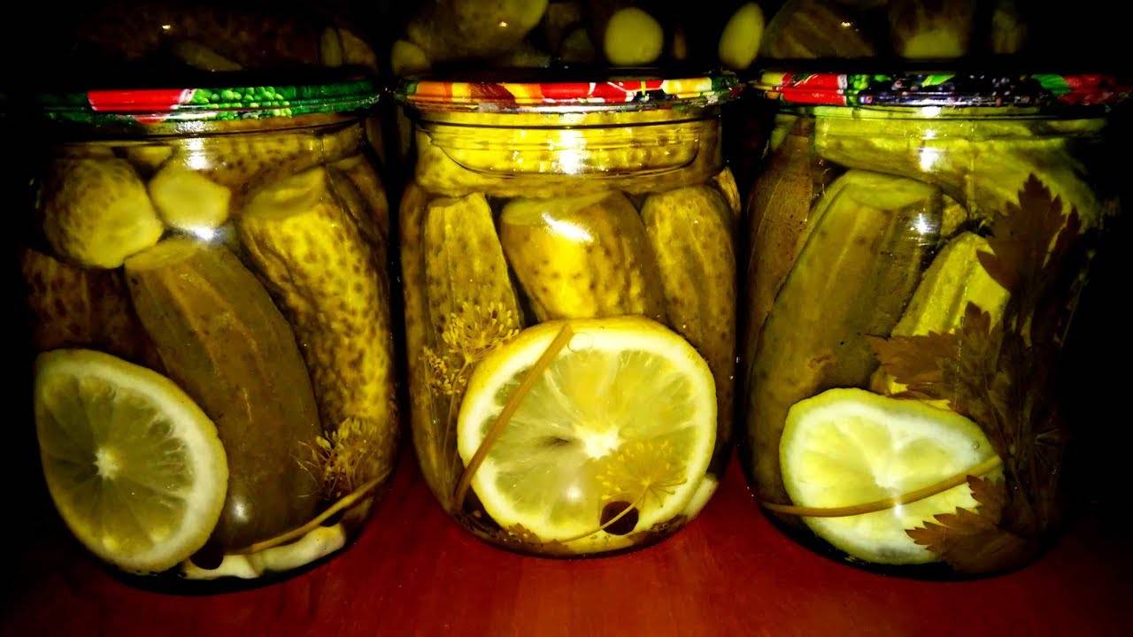 Огурцы с лимонной кислотой — 5 рецептов на зиму