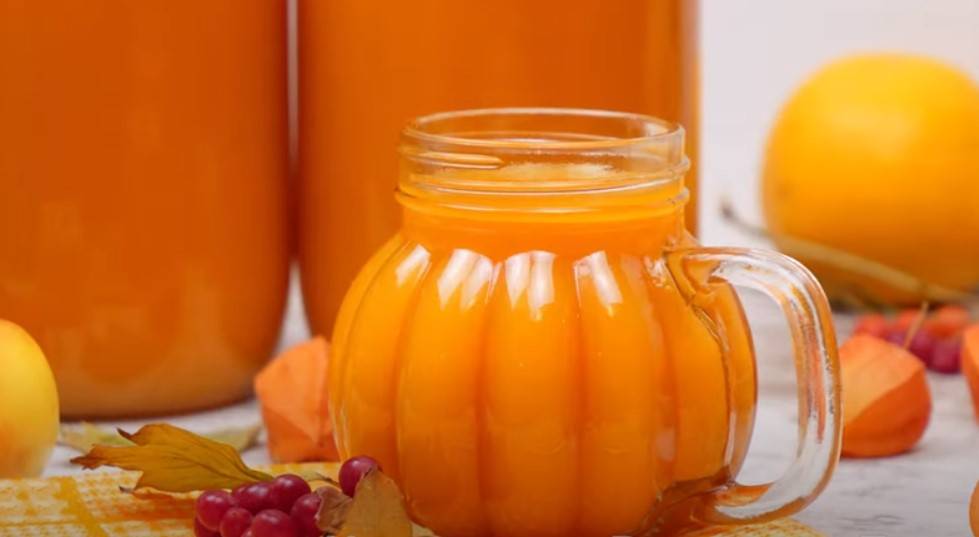 Тыквенно-яблочный сок на зиму: топ 6 пошаговых рецептов приготовления, хранение