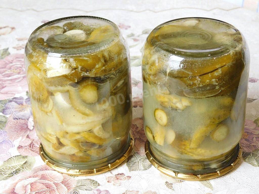 Огурцы в горчичной заливке — пошаговый рецепт с фото