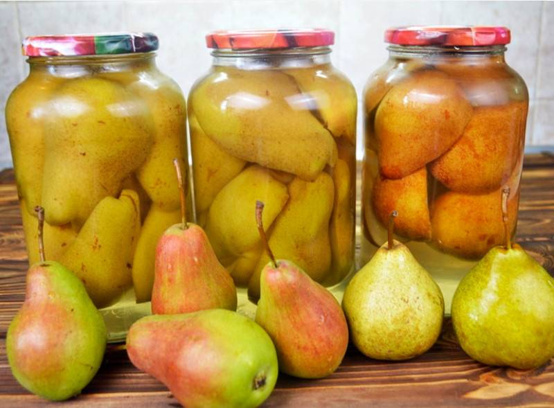 Консервация груш на зиму: 20 пошаговых рецептов — самый смак