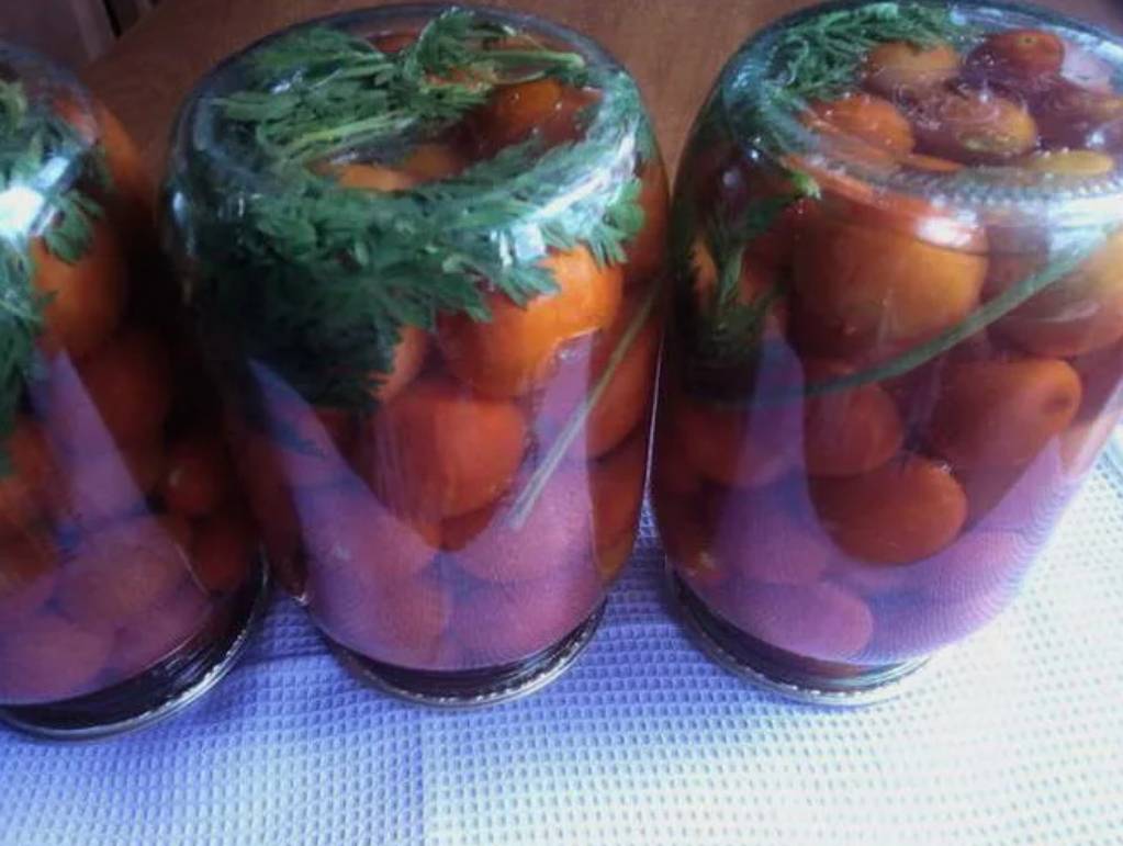 Зеленые помидоры с морковной ботвой на зиму рецепты. список ингредиентов