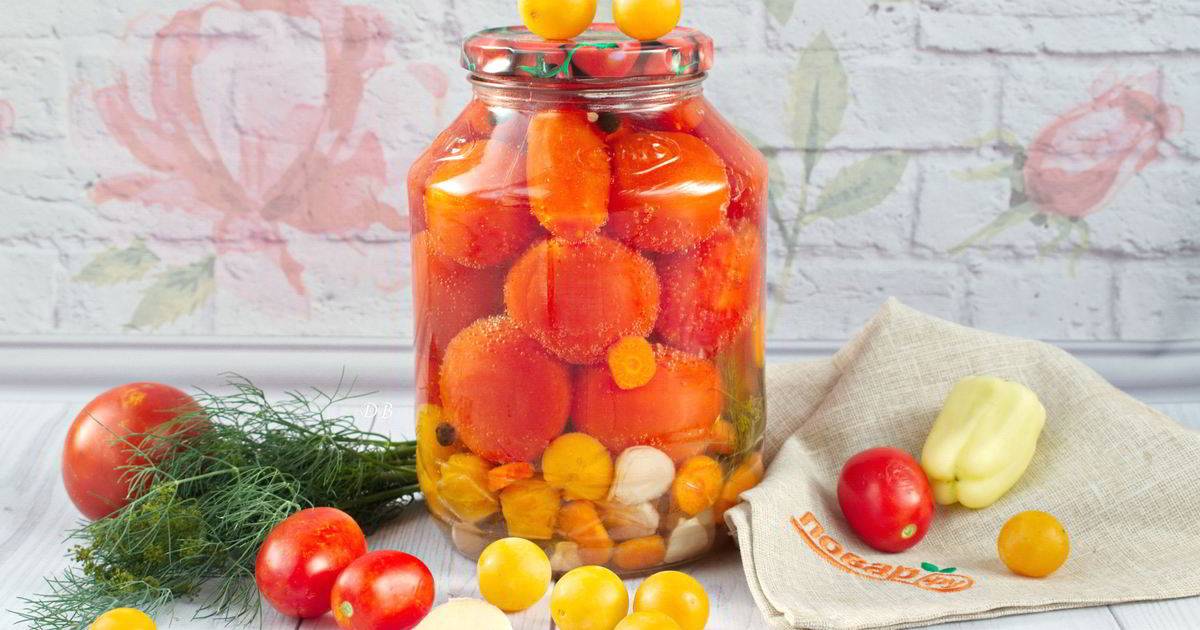 8 простых рецептов маринованных помидоров 2022 на зиму: пошаговые с фото